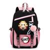 Ghost Destroyer Blade Peripheral Printed School Bag College Versatile Primary and Secondary School Student School Bag