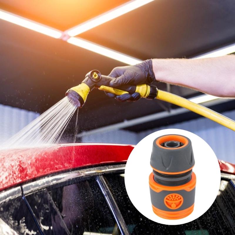 Garden Hose Accessories 1/2inch Quick Connector Pressure Washer Connector Water Hose End Connector Joiner Fitting