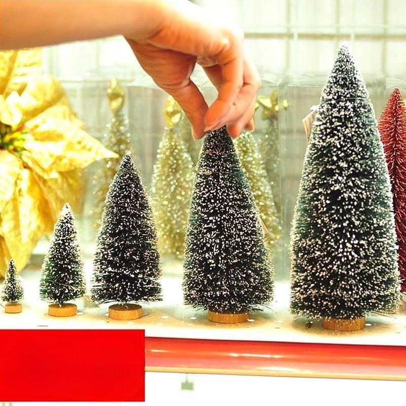Home Supplies Holiday Festival Party Decoration Mini Christmas Tree DIY Christmas Gift