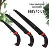 Big Tree Garden Handsaw - Large Electrophoretic Hand Saw for Felling and Pruning
