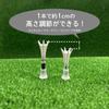 Используется Рикуей Хосино. Футболка DAIYA GOLF Tomahawk Tee BW, 9 предметов. Увеличенная дальность полета. Прочная. Нелегко сломать. Легко найти. Подходит для гольфа.