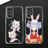 Б/у P-Pekora H-Hololive Милый чехол для телефона Samsung Galaxy A71,A70,A52,A51,A40,A30 Прозрачная крышка
