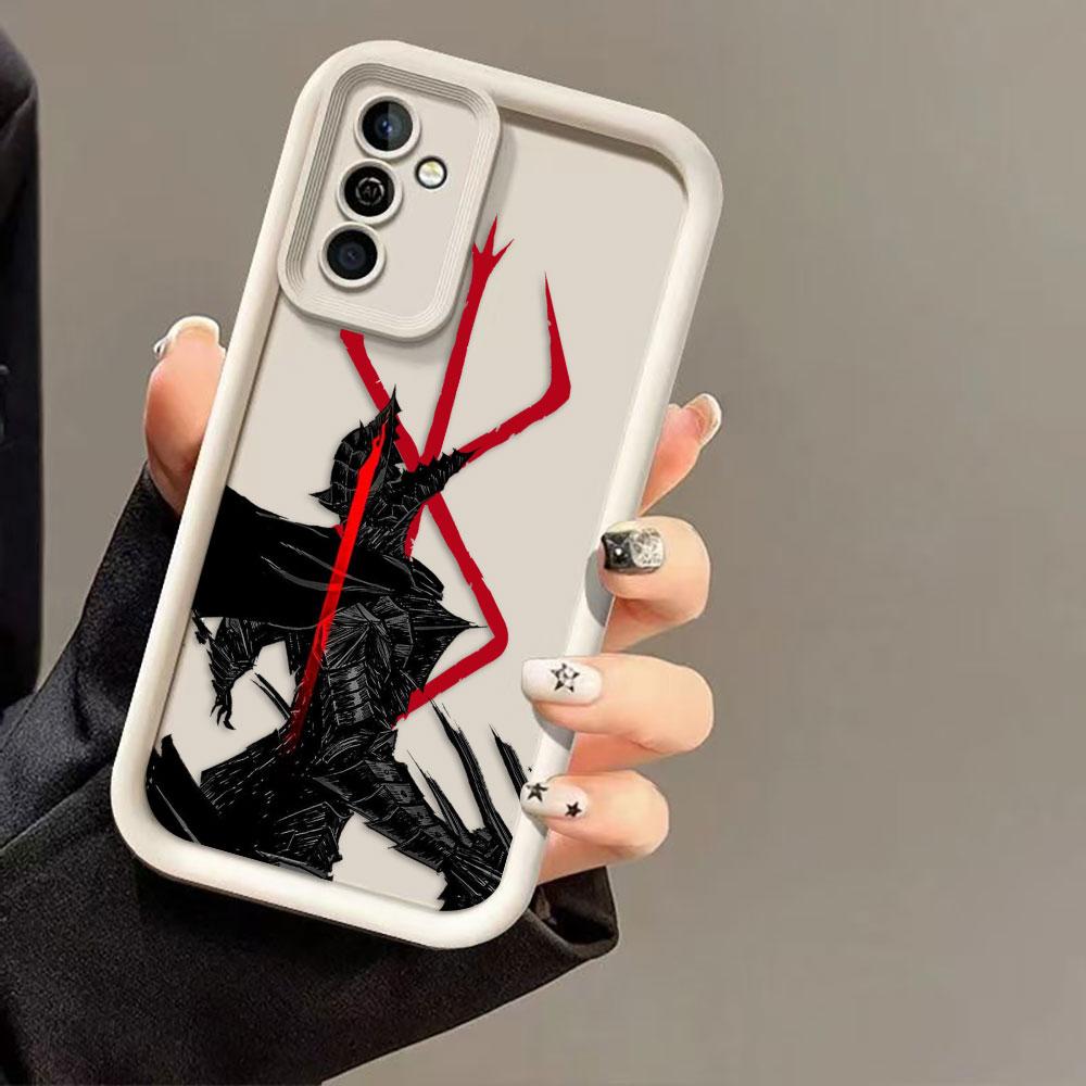 Чехол для телефона Berserk Guts Warrior для Samsung Galaxy S26 S25 S24 S23 S22 S21 FE S20 ULTRA PLUS ТПУ Чехол Funda Shell Capa Cover