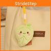 Cute Green Leaf Plush Doll With Pp Cotton Filling For Bookbags