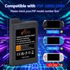 Pickle Power 2 шт. Аккумулятор для PSP 3000/2000 с кабелем-зарядным устройством PSP для консолей Sony PSP-2000, PSP-2001, PSP-3000, PSP-3001, PSP-3002, PSP-3004, PSP-S110