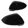 2PCS Rearview Mirror Cover Bright Black Smooth Texture Door Side Mirror Cap Housing Fit For ID3 Mk8 2020+