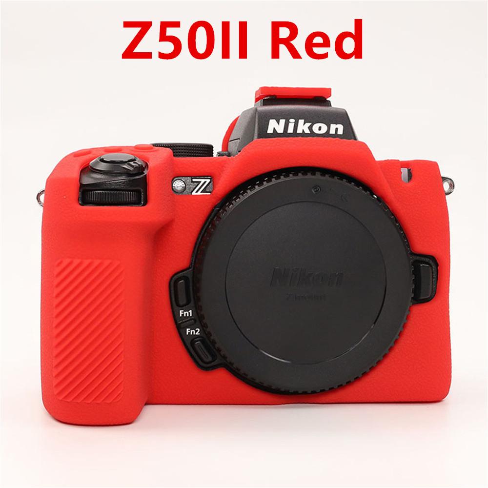 Мягкий силиконовый защитный чехол-накладка для камеры для Nikon Z50 Z50II Z5 Z6 Z7 Z6II Z7II Z6III Z63 Сумка для камеры Резиновая кожа