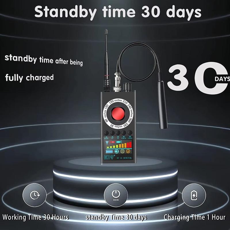 Новый детектор скрытых камер K19, беспроводной радиочастотный GSM-сигнал, прослушивание телефонных разговоров, GPS-трекер, детектор скрытых камер, искатель жучков