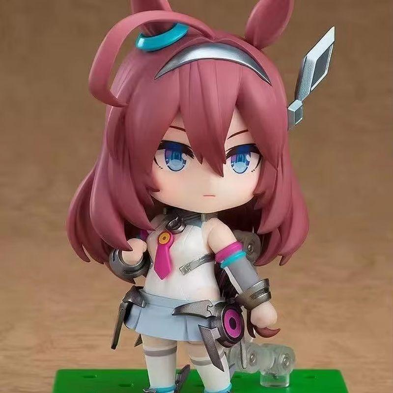 2665 Nendoroid Mihono Bourbon Uma Musume Pretty Derby Q Version Posable Jointed Anime Action Figure Collectible Model Toys Gifts