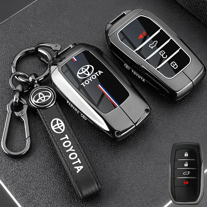 Чехол-оболочка для автомобильного ключа Toyota Tacoma Fortuner Corolla Venza Grand Highlander RAV4 XSE Prime Land Cruiser Hilux 2023 2024