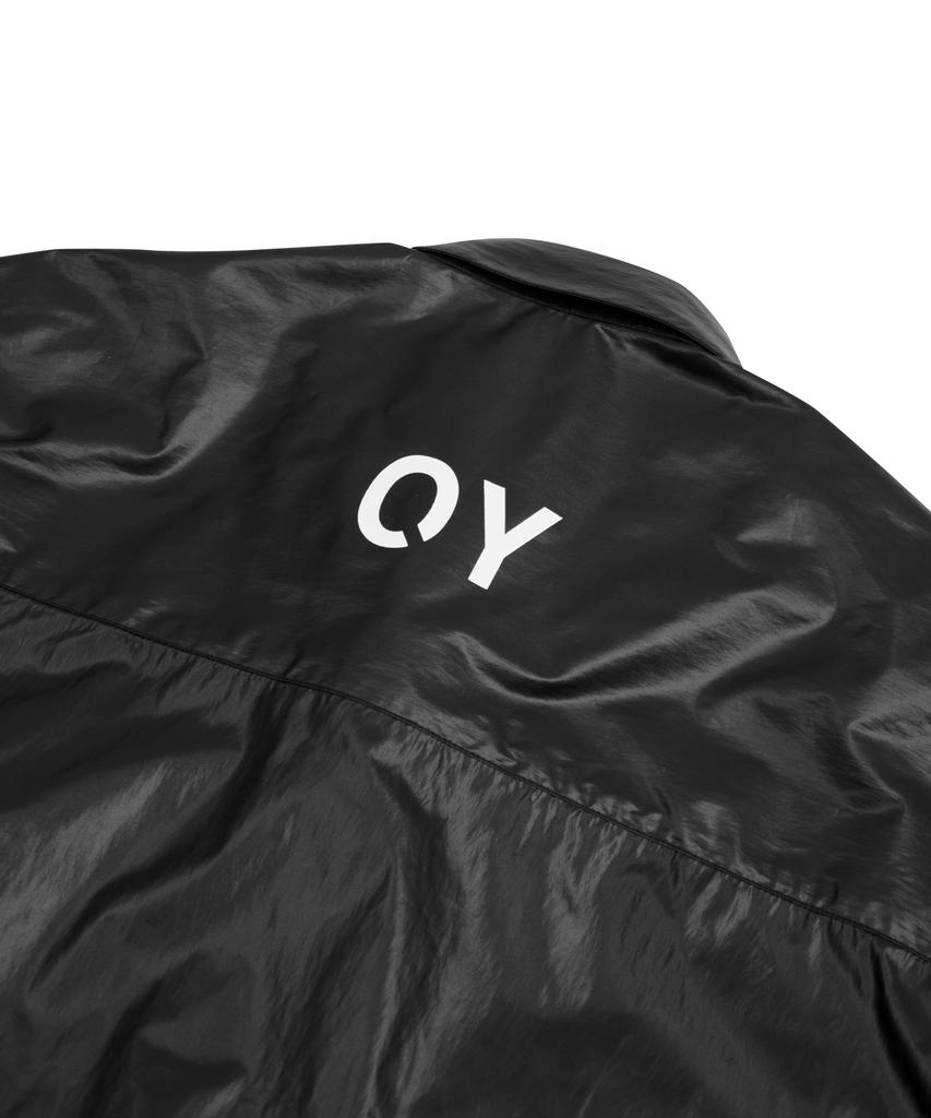 OHY Layered Panel Logo Shirt - Black