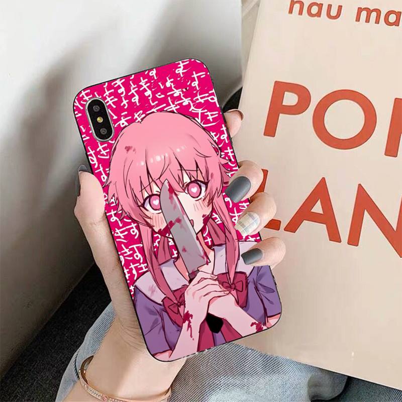Чехол для телефона Mirai Nikki Future Diary, силиконовый, мягкий, для iphone 14 13 12 11 Pro Mini XS MAX 8 7 6 Plus X XS XR