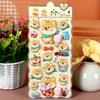3D Bubble Stickers PP Butt Decorative Stickers Animals Bear Dog Sticker for DIY Scrapbook Phone Case Party Gift Puffy Stickers