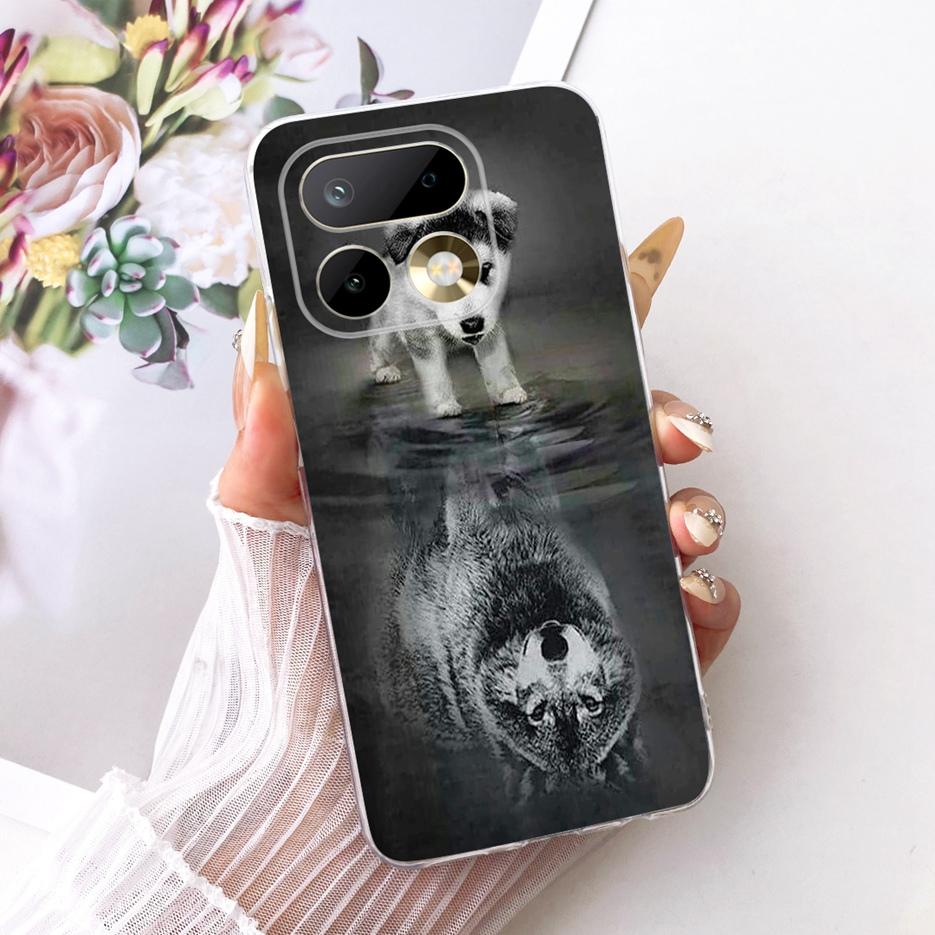 For Realme 16 Pro Plus Case RMX5131 Cute Cat Peacock Painted Cover Soft Slim Phone Case For Realme 16 Pro Realme16 Pro+ 5G Shell