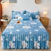 New Princess Printed Double Layers Bed Skirt Non-slip Mattress Cover Home Bedroom Soft Bedspread Bed Skirt Bedsheet Bed Cover