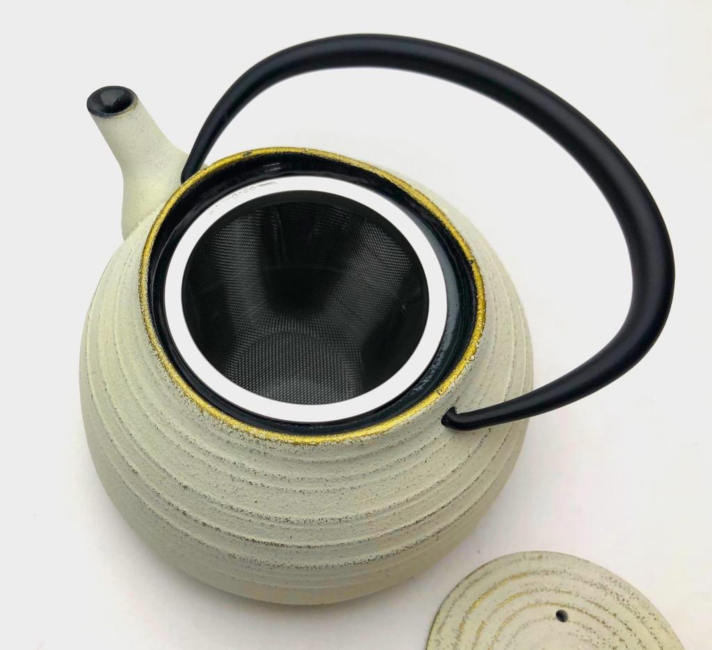 Ichikudo Nanbu Ironware Чайник Bakeme Hakeme Premium Ivory - - 0,4л