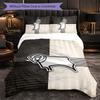 Derby County Themed Bedding 3Pcs Duvet Cover Set Decorative Bed Linen For Teen Room Home Decoration