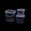 1Pc 280Ml/500Ml/1L Empty Plastic Bucket With Lid Airtight Pp Jars Clear Container For Bulk Food Storage Beverage Buckets