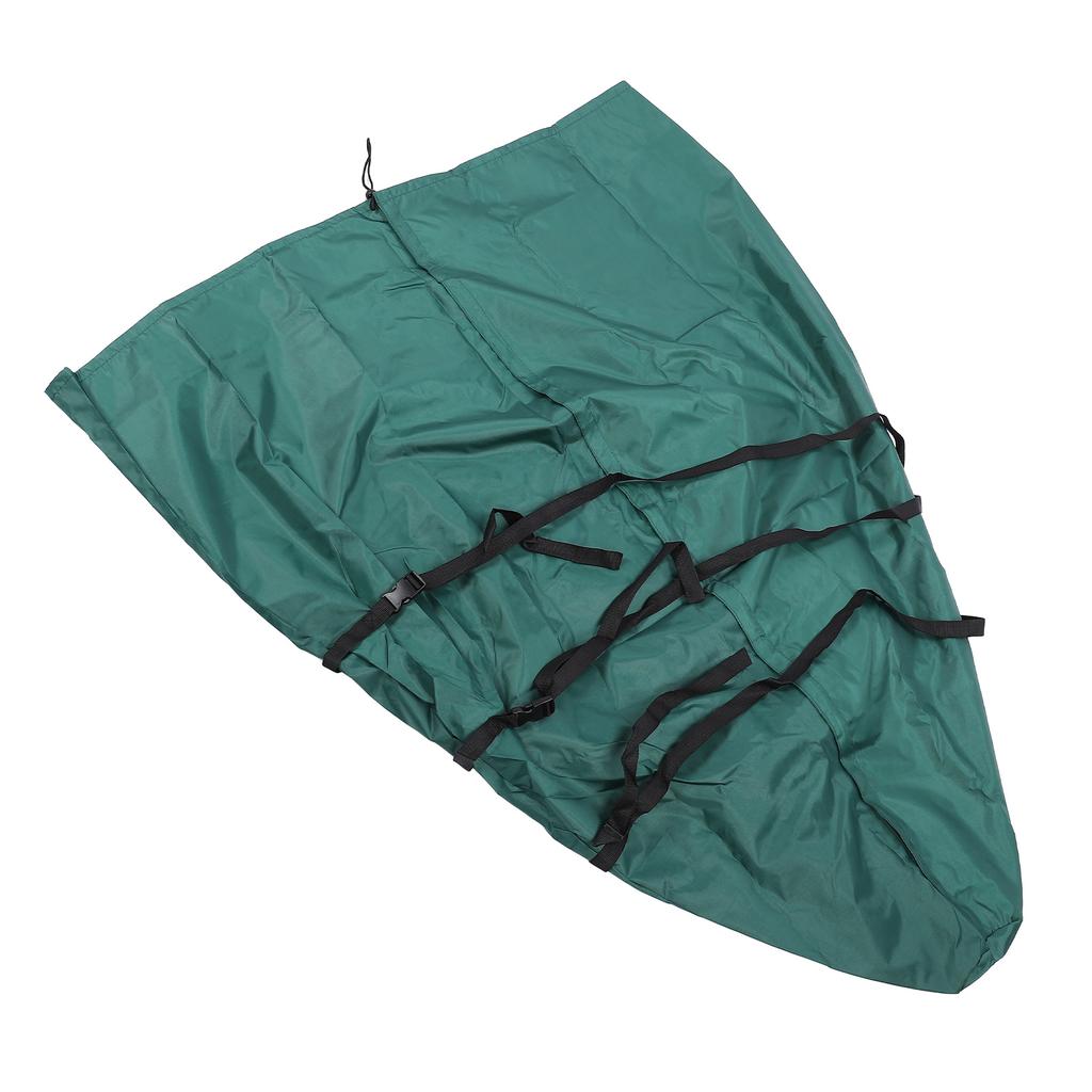 Сумка для хранения рождественской елки Многофункциональная Ветрозащитная Водонепроницаемая Солнцезащитная ткань 420D Для улицы Вертикальная Искусственная Елка Пыль