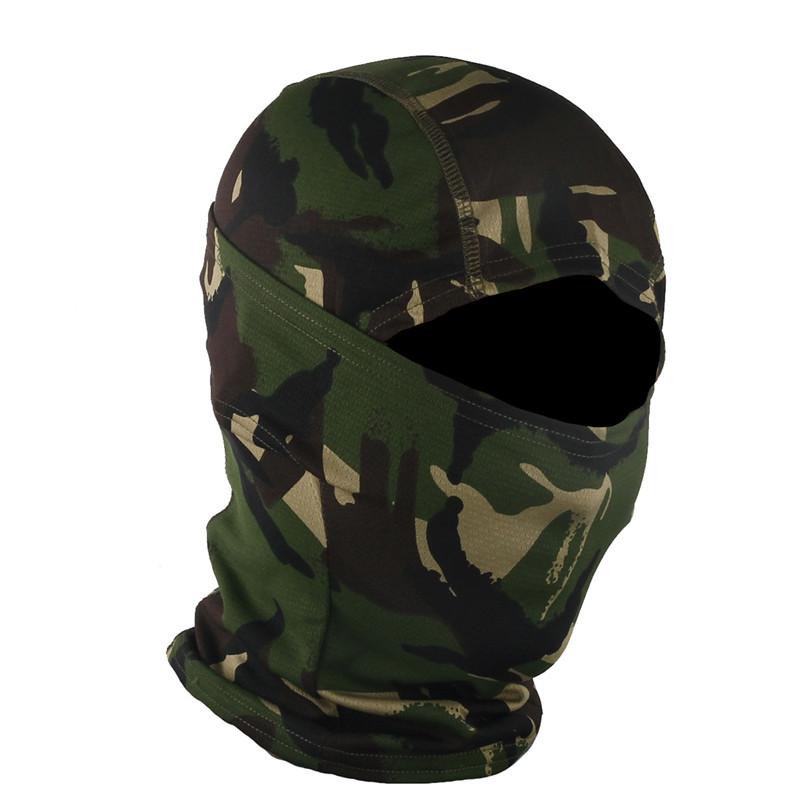 Tactical Balaclava Military Camouflage Full Face Mask Motorcycle Cycling Army War Airsoft Hunting Face Shield Hat Neck Scarives