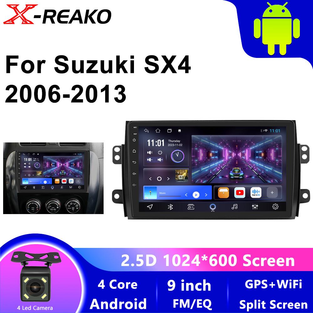 Для Suzuki SX4 1 2006 - 2014 Для Fiat Sedici 189 2006 - 2013 GPS Автомобильный Радио Навигатор Мультимедиа Видео Плеер Стерео Android13