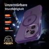 Protective Case - BOOLING - for iPhone 17 Pro Max - with Magnetic Circle - Purple - 2 Glasses
