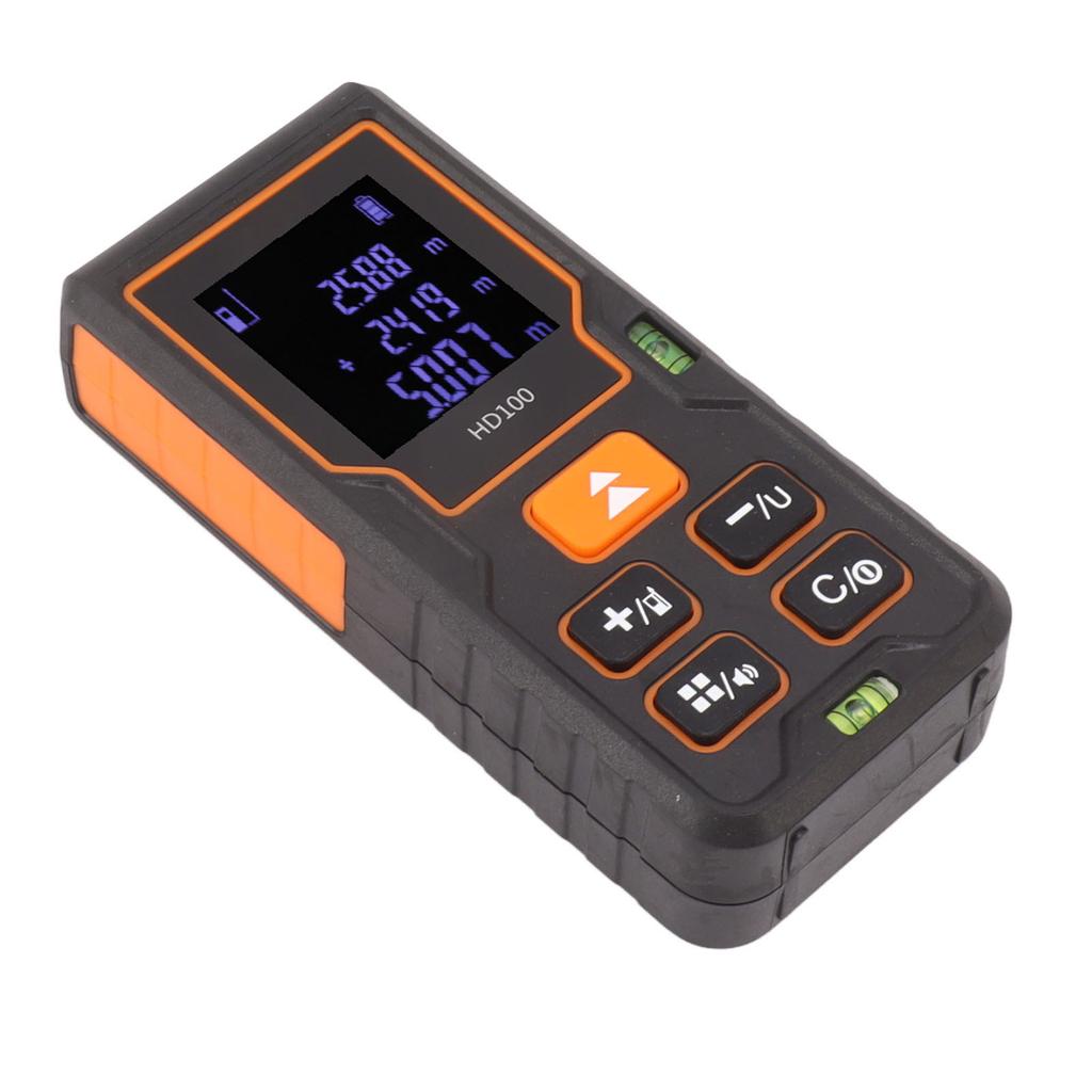Laser Distance Meter High Accuracy Portable Handheld Rangefinder for Engineering Construction