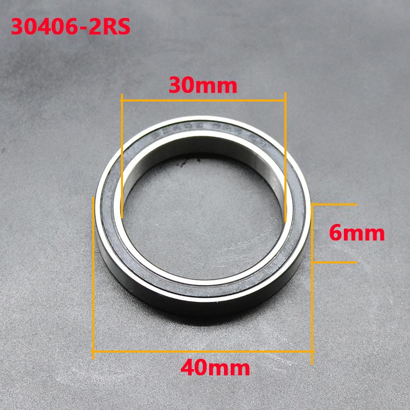 4pcs 30406-2rs 30x40x6 Mr30406-2rs Bicycle bearing 30*40*6 Mh3040h6-2rs Thin Wall Shielding Ball bearings