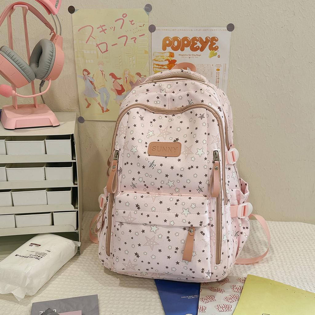 Schoolbag schoolbag for girls, junior high school students, high school students, high value ins, large capacity, high value backpack