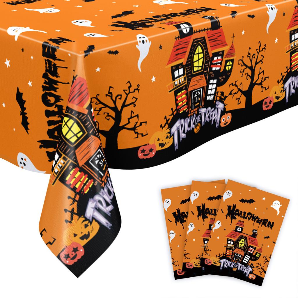 Halloween Decorative Tablecloth Spider Web Halloween Tablecloth Halloween Themed Party Decorative Tablecloth