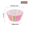 100Pcs Muffin Cupcake Paper Cups Cupcake Liner Baking Muffin Box Cup Case Party Tray Cake Decorating Tools Birthday Party Decor