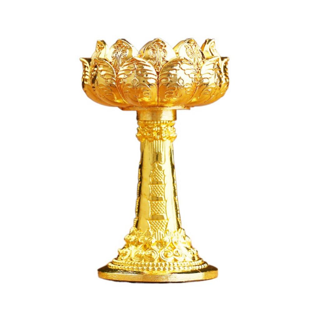 Handicraft Candle Holder Mini Candle Cup Feng Shui Accessories Candle Base  Temple
