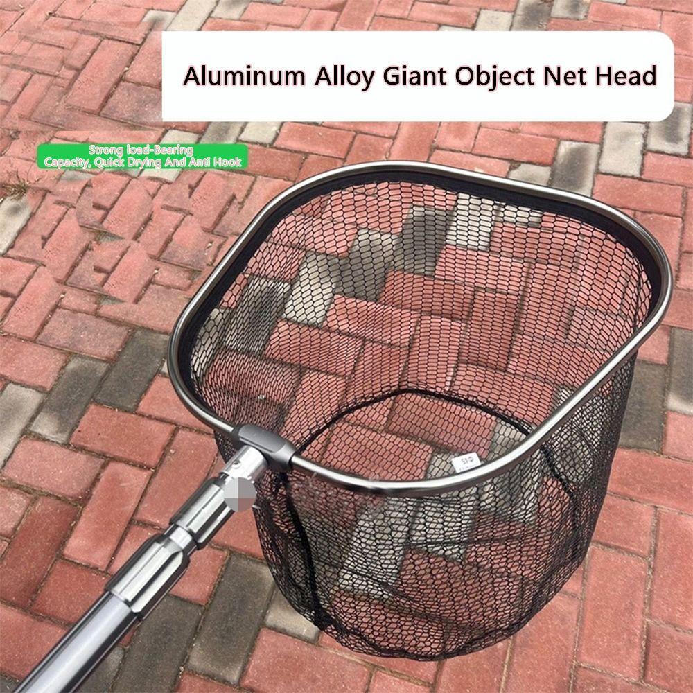 Aluminum Alloy Landing Net Foldable Design Aluminum Alloy Fishing Net Large-Scale Fishing