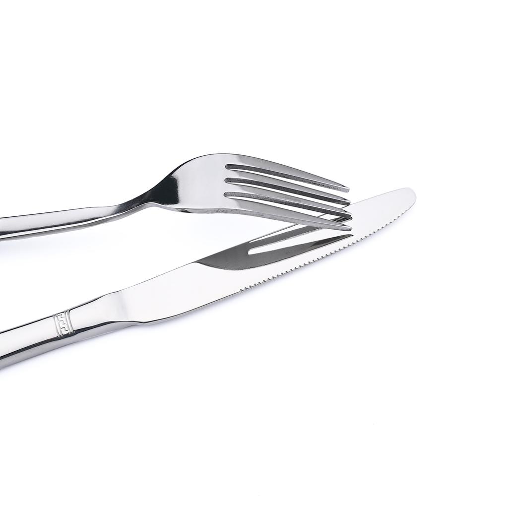 4Pcs Vintage Carved Gold Cutlery Set Western Stainless Steel Dinnerware High Quality Flatware Spoon Knife Fork Tableware Kitchen Silverware