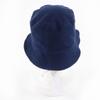Pristine HERMES hat H logo embroidered bucket hat Navy cotton Women XS Used