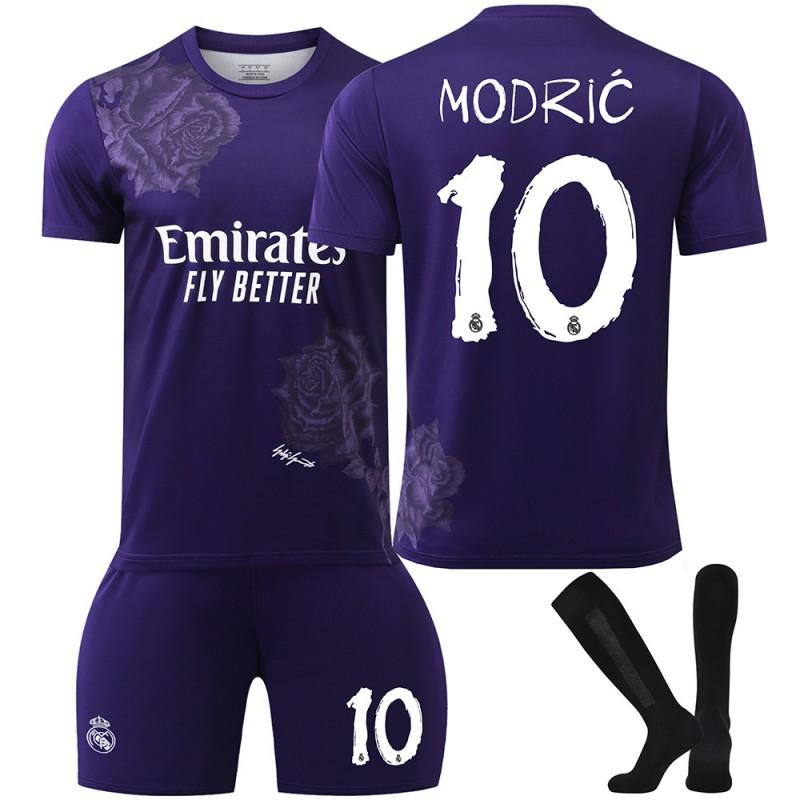 2425 Y3 Co-branded Football Shirt No. 7 C Rovinicius 5 Bellingham 10 Mbabpe Jersey Set