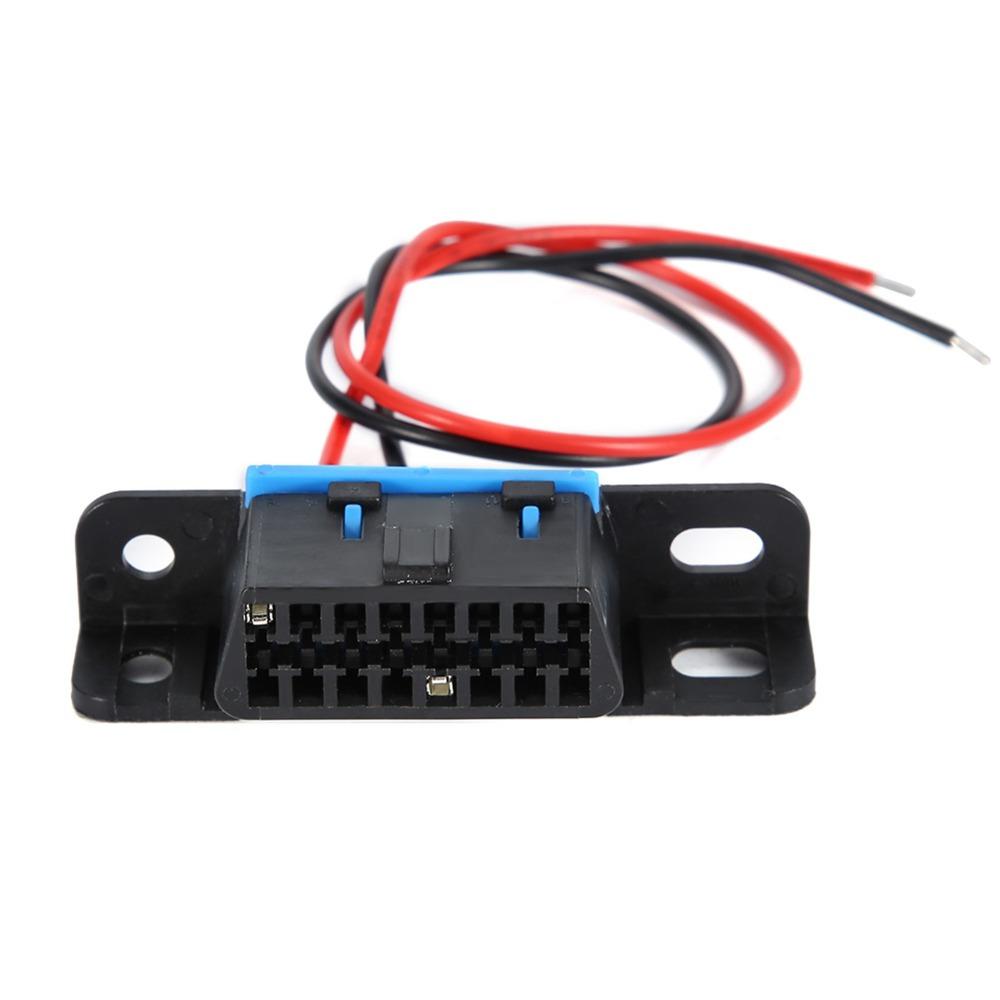 Pre-Soldered Lead Wires OBD2 Female Plug Female Connector OBD2 Diagnostic Cable Auto Shop