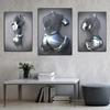 Romantic Abstract Metal Figure Statue Wall Art Canvas Painting Modern Living Room Interior Home Decoration Wall Painting Poster