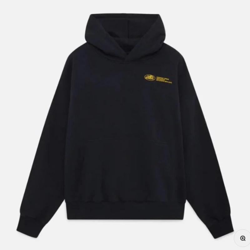 Европейско-американский минималистичный тренд, принт с буквами, повседневная толстовка с капюшоном свободного кроя для мужчин и женщин