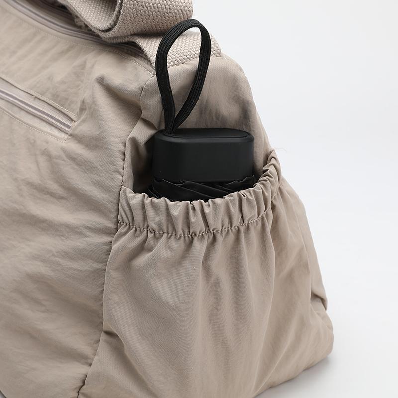 Women Crossbody Bag Nylon Hobo Bag Lightweight Sports Large Capacity Shoulder Bag Mother Bag