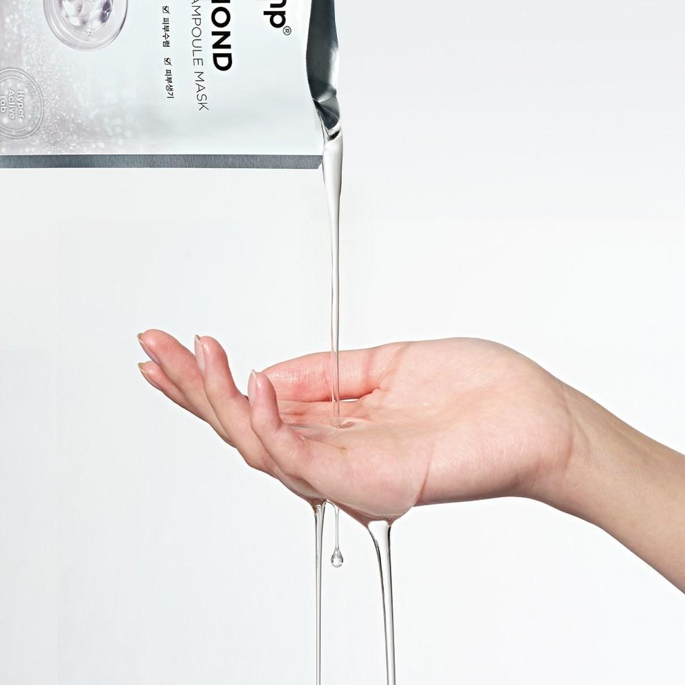 SNP Diamond Brightening Ampoule Mask, 10pcs