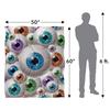 JQ Licensing James Piazza Silky Eyeball Supersoft Blanket