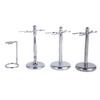 4 Types Fashionable Alloy Shaving Tool Stand Rack Frame Razor Brushes Holder