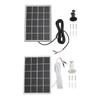 Security Camera Solar Panel Charger Wall Mounted 3W 5V Monocrystalline Solar Panel for Video Doorbel