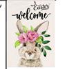 Easter Garden Flags Linen Vertical Garden Flag Cute Garden Flag Decorative Spring Yard Flag Outdoor Yard Patio Lawn Decor