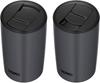 Thermos Vacuum Insulated Tumbler with Lid 400ml Dark Gray DGY JDP-401