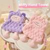 Cute Monster Cartoon Double Layer Thickened Coral Velvet Embroidery Children's Bathroom Hand Towel Washcloth