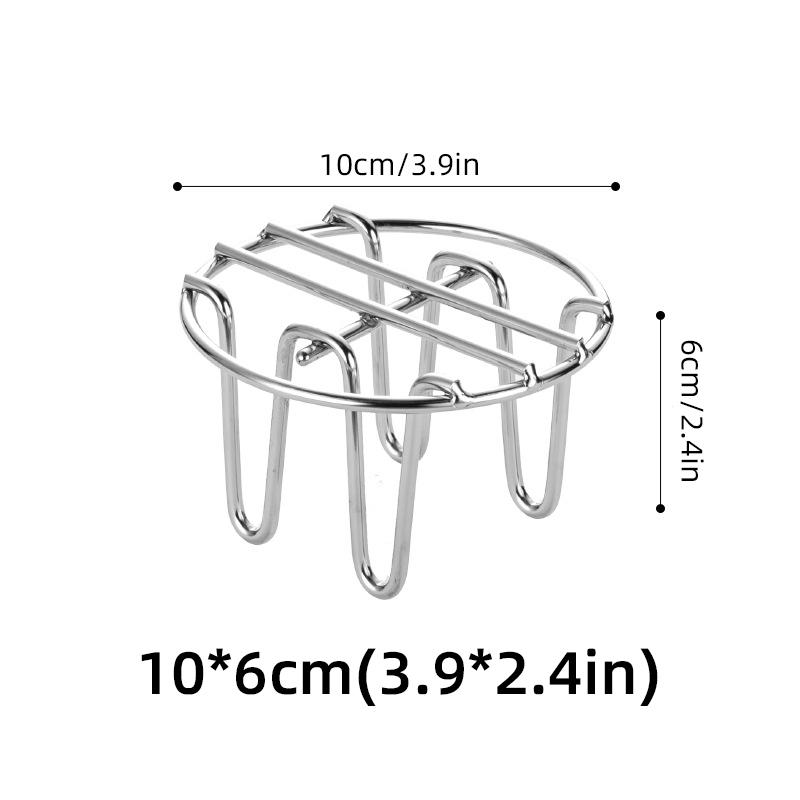 Microwave Oven Empty Grid Stainless Steel  BBQ High Chassis Fried Shelf Bracket Air Fryer Kitchen Cooker Accessories Barbecue