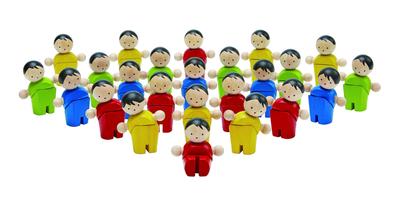 PLANTOYS 30 Мини-кукол 1936