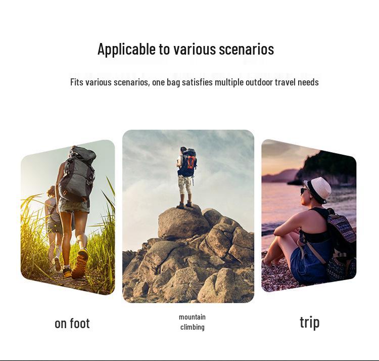 Универсальный рюкзак для путешествий на природе, велоспорта, альпинизма, студентов и повседневной моды